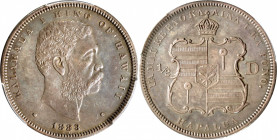 1883 Hawaii Half Dollar. Medcalf-Russell 2CS-4. AU Details--Cleaned (PCGS).

PCGS# 10991. NGC ID: 2C5B.

From the Mark and Lottie Salton Collectio...