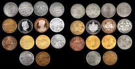 Lot of (26) Hawaiian Medals and Exonumia Pieces.

An interesting and diverse lot with (2) examples in silver and the balance in various base metals ...
