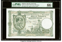 Belgium Banque Nationale de Belgique 1000 Francs-200 Belgas 22.5.1943 Pick 110 PMG Gem Uncirculated 66 EPQ. 

HID09801242017

© 2022 Heritage Auctions...