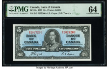 Canada Bank of Canada $5 2.1.1937 BC-23c PMG Choice Uncirculated 64. 

HID09801242017

© 2022 Heritage Auctions | All Rights Reserved