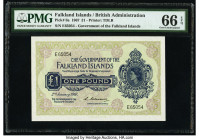 Falkland Islands Government of the Falkland Islands 1 Pound 2.1.1967 Pick 8a PMG Gem Uncirculated 66 EPQ. 

HID09801242017

© 2022 Heritage Auctions |...
