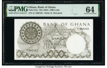 Ghana Bank of Ghana 1000 Cedis ND (1965) Pick 9Aa PMG Choice Uncirculated 64. 

HID09801242017

© 2022 Heritage Auctions | All Rights Reserved