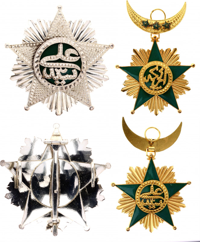 Comoros Order of Merit of Comores Grand Cross Set 1960 - 1980
Badge in gilded b...