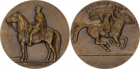 Morocco The Pacification of Morocco Captain H. de Bournazel Medal 1933 Paris
Bronze 58,3 mm; 98.33g.; A/Cne H. DE BOURNAZEL Captain H. de Bournazel r...