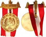 Peru Masonic Merit Medal 1950 
Bronze; with original ribbon