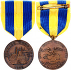 United States Spanish Campaign Marine Service Medal 1908
Barac# 28; AE