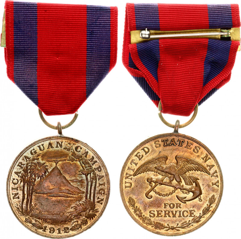 United States Nicaraguan Campaign Navy Mexican Service Medal
Barac# 40