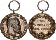 Austria Bravery Medal "Für Tapferkeit und Treue" II Class Type IV 1914 - 1916 (ND)
Barac# 86; Silver; 33 mm.; without ribbon; Franz Joseph I; VF+