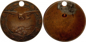 Austria Badge Distance Determiner 1906 
Barac# 418; Bronze; Holed