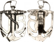 Austria Submarine Badge 1917 
Barac# 446; vgAE