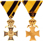 Austria - Hungary Military Long Service Decoration I Class (Officers) for 50 Years
Barac# 271; vgAE