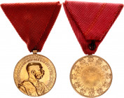 Austria - Hungary Honor Medal for 40 Years of Faithful Service
Barac# 301; VgAe; 34 mm