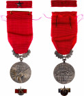 Czechoslovakia Silver Medal of Order of 25 February 1948 
Novotny# 116; silver; with original ribbon and bars in original box