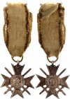 Bulgaria Military Order for Bravery IV Class 1915 
Barac# 124; Soldiers Cross; with original ribbon