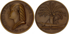 France Сonquest of Upper Egypt Medal 1799 
Julius 694; Zeitz 9; Bronze 34.87 mm; 20.48g.; by A. Galle
