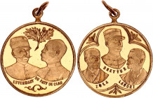 France Brass Historical Medal 1899 
Brass Medal o. J. (c. 1899), on Alfred Dreyfus, Émile Zola and Gaston Labori, on the one hand, and the actual tra...
