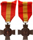 France Combatant's Cross 1914 - 1918
Bronze 17.28 g.; with original ribbon; "Croix du Combattant"; UNC