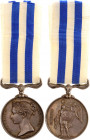 Great Britain Crimea Medal 1854 - 1856 
Silver; Victoria; The Crimea Medal was a campaign medal approved on 15 December 1854, for issue to officers a...