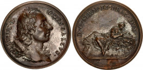 Italy Medal Livio Odescalchi 1697 
Italian Medal Livio Odescalchi (1652-1713), Duke of Ceri and nephew of Pope Innocent XI. ; Medal 1697 opus: Ferdin...
