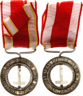Italy Medal Pro Petri Sede / Castelfidardo 1860 th
White Metal 22.01 g., 40 mm.; Obv: VICTORIA, QUAE VICIT MUNDUM, FIDES NOSTRA, Rev: PRO PETRI SEDE,...