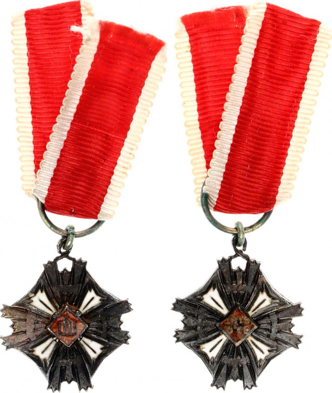 Lithuania Order of the Lithuanian Grand Duke Gediminas I Class Miniature
Barac#...