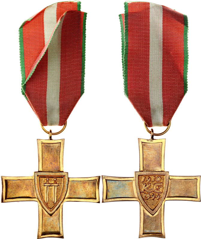 Poland Grunwald Cross III Class 1944 
Barac# 105; Silver; with original ribbon