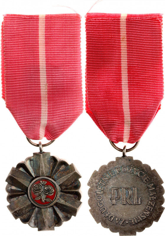 Poland Medal "For a Long Married Life" 1960 
The medal was awarded to spouses w...