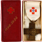 Portugal Red Cross V Grade Bronze Pertsistence Cross
Barac# 300; AE; in original case