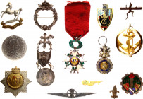 World Lot of Orders Medal and Parts 1870 - 1950
Interesting lot