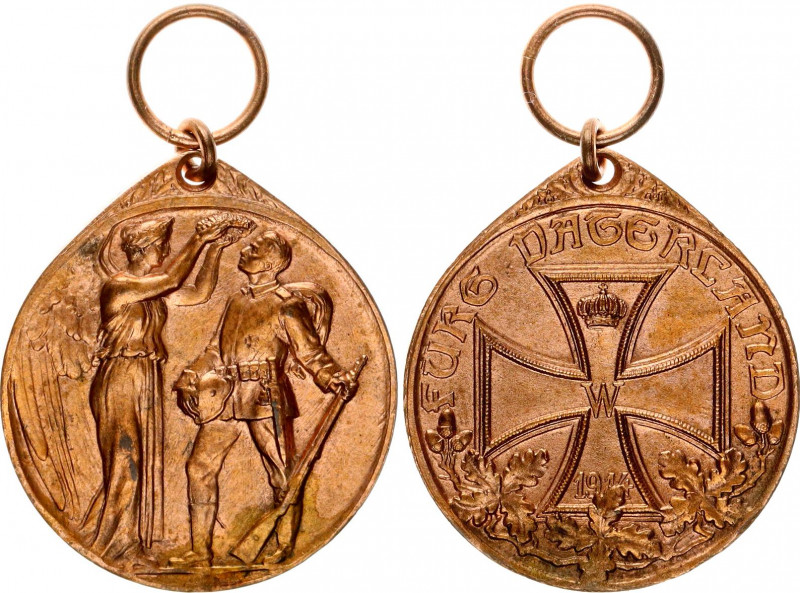 Germany - Weimar Republic German Legion of Honour Medal 1922 - 1934
Brass; with...