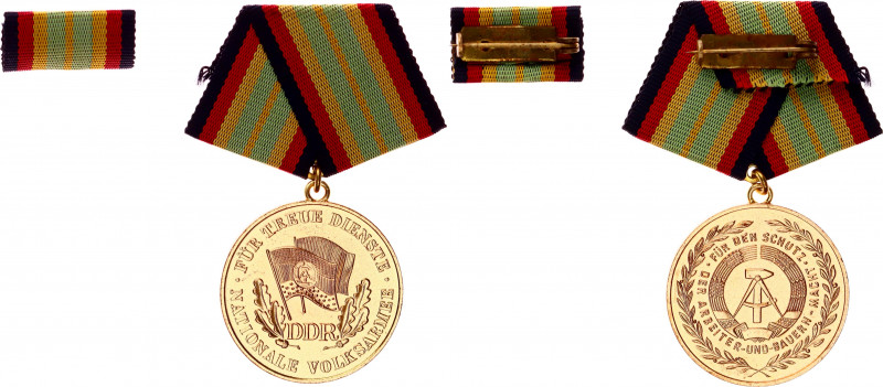 Germany - DDR Medal for Faithful Service in the National People's Army 15 Years ...