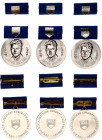 Germany - DDR Artur Becker Medal
Awarded by county leadership silver set of 3 Pcs in case; Artur-Becker-Medaille