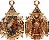 World Masonic Order of Rosicrucian Fellowship Neck Badge 32 Degrees
28,3g.; AU