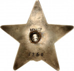 Russia - USSR Order of the Red Star Type IIa 1930 Collectors copy
Barac# 969; Enameled decoration AG; #5250