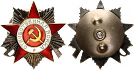 Russia - USSR Order of the Patriotic War II Class 1942 (ND)
Barac# 995; Silver; Enamel; # 528136
