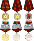 Russia - USSR Medal for Impeccable Service 1-2-3 Class 1957 
with originals ribbons