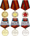 Russia - USSR Medal for Impeccable Service in Army Forces 1-2-3 Class 1957 
with originals ribbons