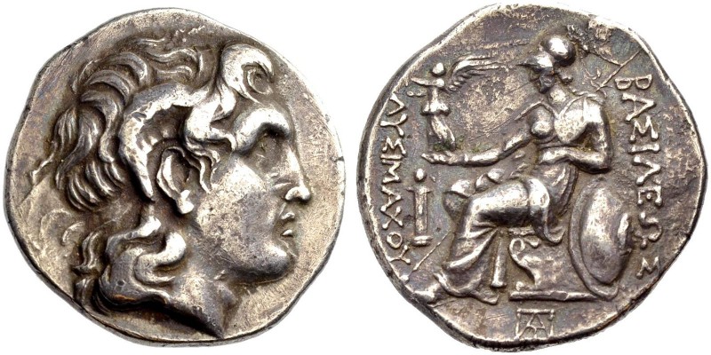 KÖNIGE VON THRAKIEN. Lysimachos, 323-281 v. Chr. Tetradrachmon, unbestimmte Münz...