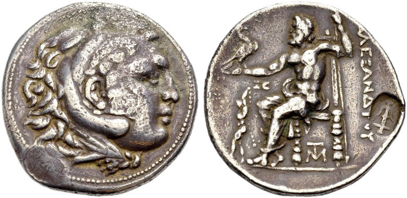 KÖNIGE VON MAKEDONIEN. Alexander III. der Grosse, 336-323 v. Chr. Tetradrachmon,...