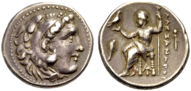KÖNIGE VON MAKEDONIEN. Alexander III. der Grosse, 336-323 v. Chr. Drachme, Magne...