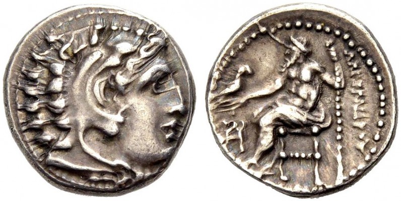 KÖNIGE VON MAKEDONIEN. Alexander III. der Grosse, 336-323 v. Chr. Drachme, Milet...