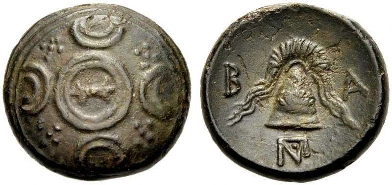 KÖNIGE VON MAKEDONIEN. Anonym, 323-280 v. Chr. Bronze, geprägt in Makedonien, 32...