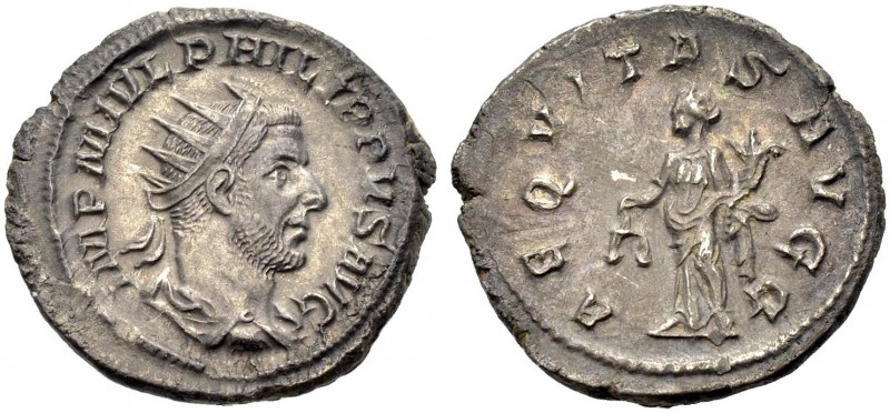 KAISERZEIT. Philippus I. Arabs, 244-249. Antoninian, 244-247. IMP M IVL PHILIPPV...
