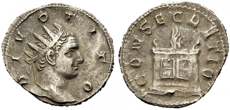 KAISERZEIT. Traianus Decius, 249-251. Antoninian, 250-251 Rom oder Mailand. Büst...