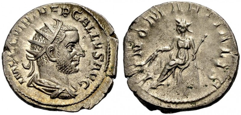 KAISERZEIT. Trebonianus Gallus, 251-253. Antoninian, 251-253. Mailand oder Rom. ...