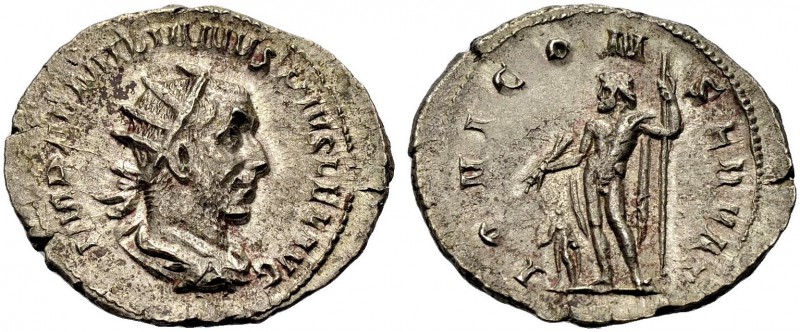 KAISERZEIT. Aemilianus, 253. Antoninian, 253. Drap., gep. Büste mit Strkr. n. r....
