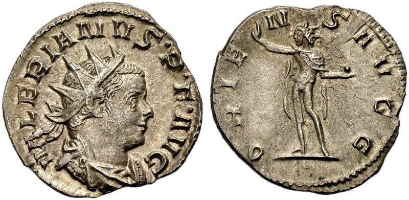 KAISERZEIT. Valerianus I., 253-260. Antoninian, westliche Münzstätte (Köln ?). D...
