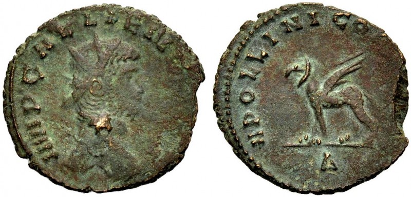 KAISERZEIT. Gallienus, 253-268. Antoninian, Rom. Büste mit Strkr. n. r. IMP GALL...