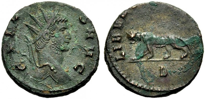 KAISERZEIT. Gallienus, 253-268. Antoninian, Rom. Büste n. r. mit L. GALLIENVS AV...