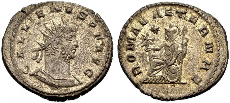 KAISERZEIT. Gallienus, 253-268. Antoninian, Antiochia. GALLIENVS PF AVG Gep. Büs...